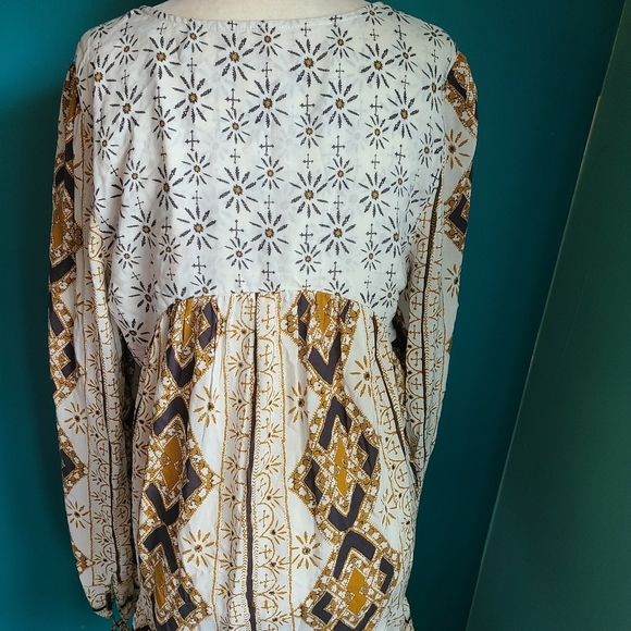 Anthropologie Free People Down by the Bay Tunic top mini dress size small - Picture 4 of 7